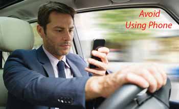 Avoid Distraction While Driving 