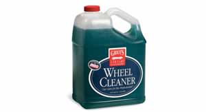 Wheel cleaner or soap solution