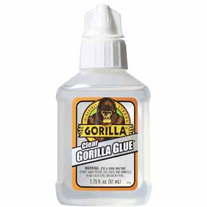 Gorilla Clear Glue (1.75-ounce Bottle)