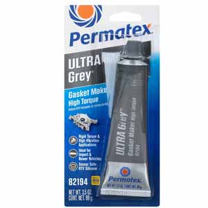 Permatex Ultra Gray High-Vibration RTV Silicone Sealer